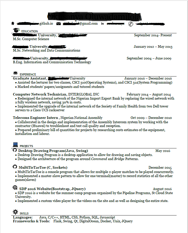 Resume