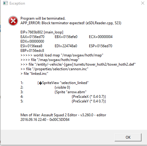 Error Message