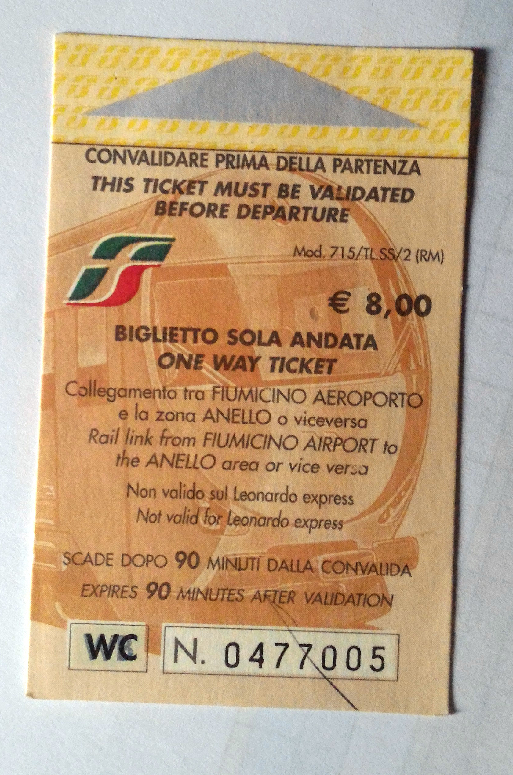 Roma - Fiumicino FCO