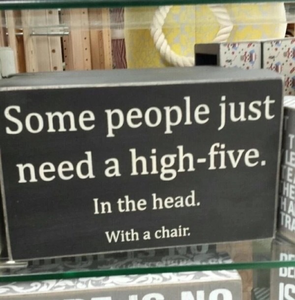High Five in the Face