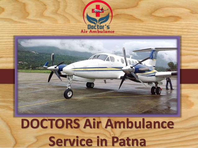 Get Doctors Air Ambulance Service in Patna Anytime