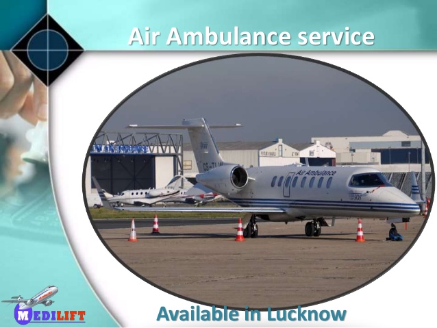 Low Fare Air Ambulance service in Lucknow