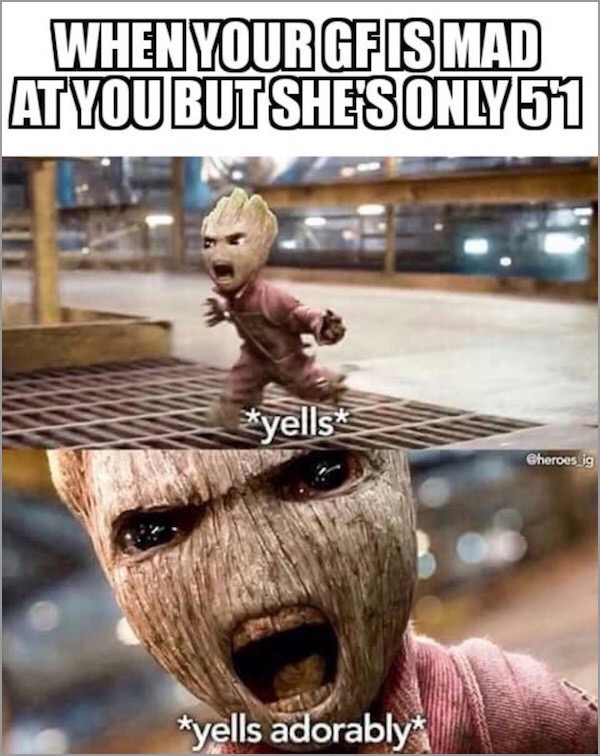 Short Angry Groot