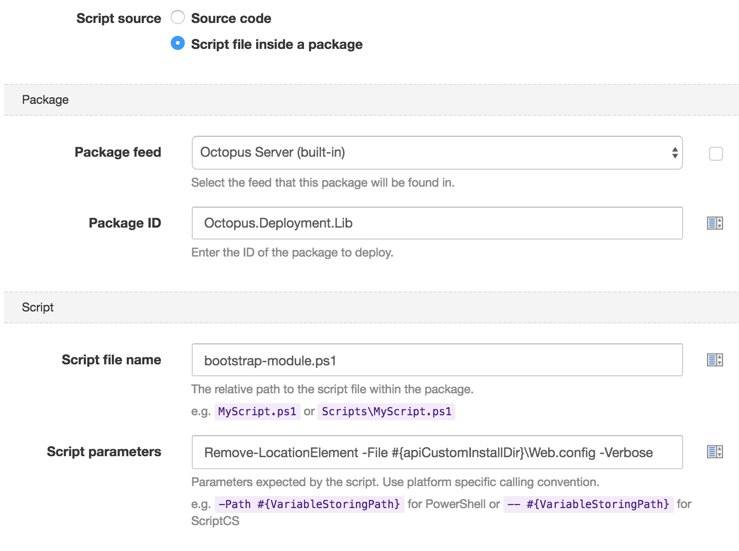 Octopus-PowerShell-Shared-Model-Hack