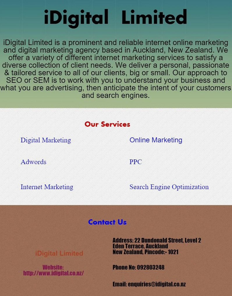 iDigital Limited