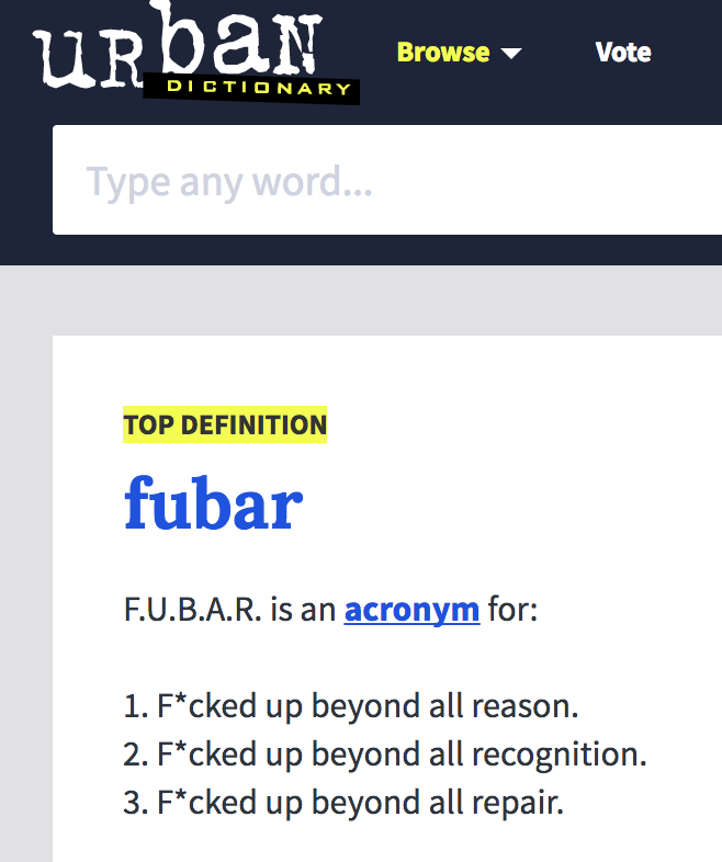 fubar