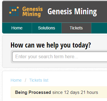 Genesis Mining has tanked
