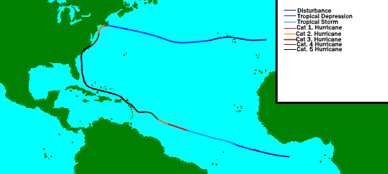 Alternate Hurricane map Star