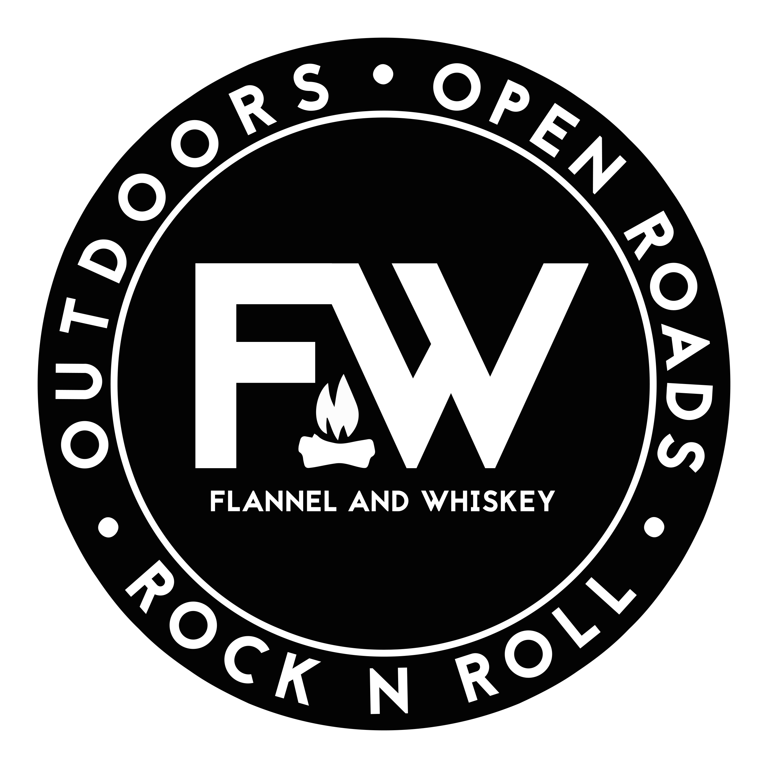 Flannel and Whiskey Emblem