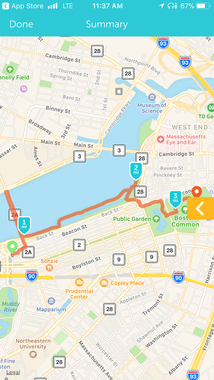 My Run Today