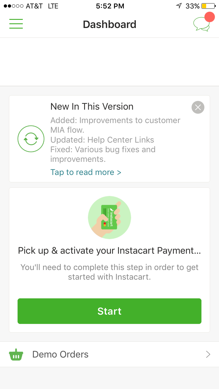 Activate Card