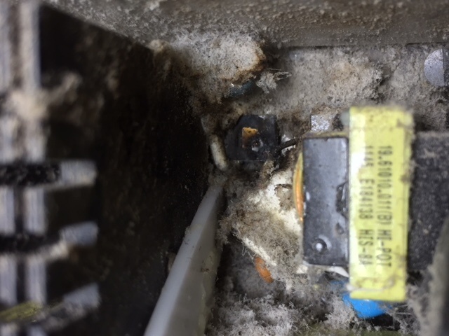 Burned PSU