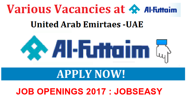 JOBSEASY ALFUTTAIM VACANY