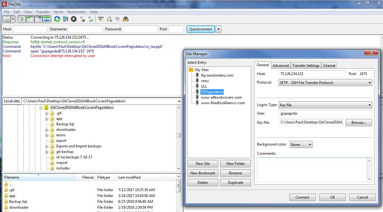fzloginsetupwithSSHandkeyfile1.JPG