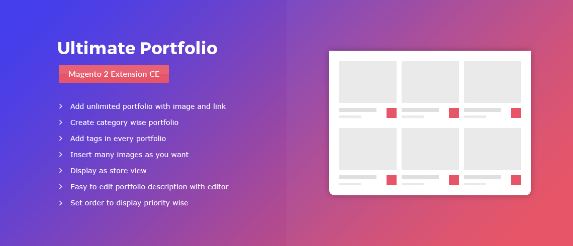 Ultimate Portfolio Magento 2 Extension