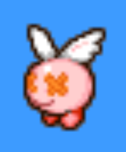 A Love Bubble (Flying, Legs/Feet Upward)