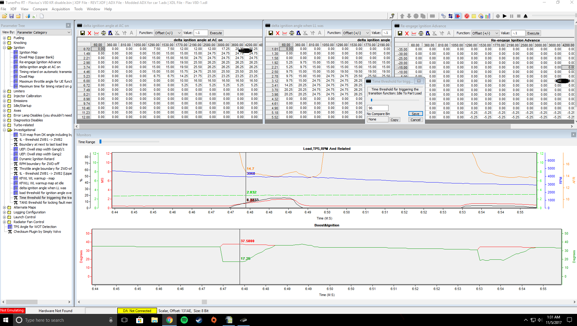 Tracking Ignition changes.