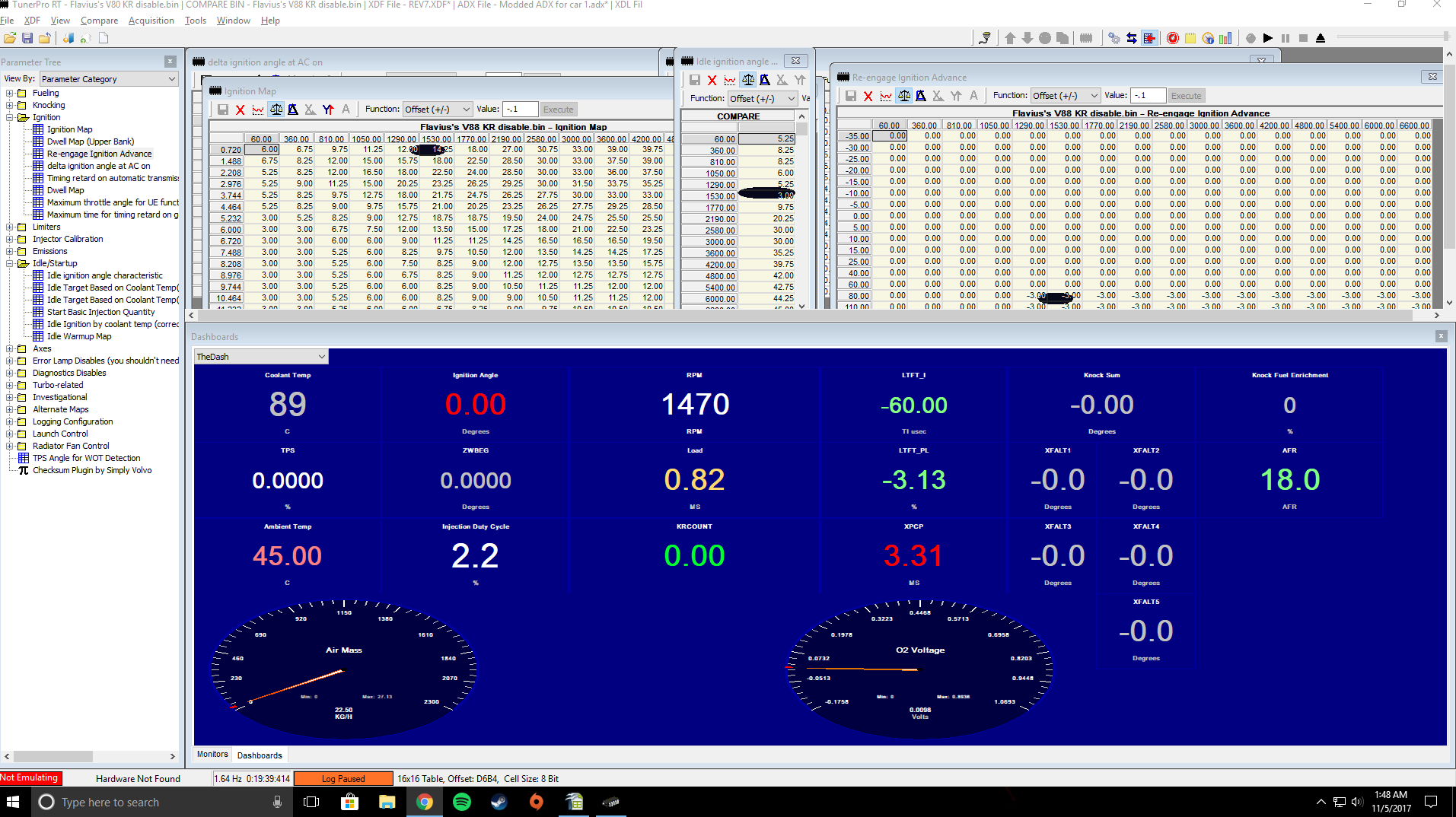 Tracking Ignition changes2