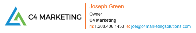 C4 Email Signature