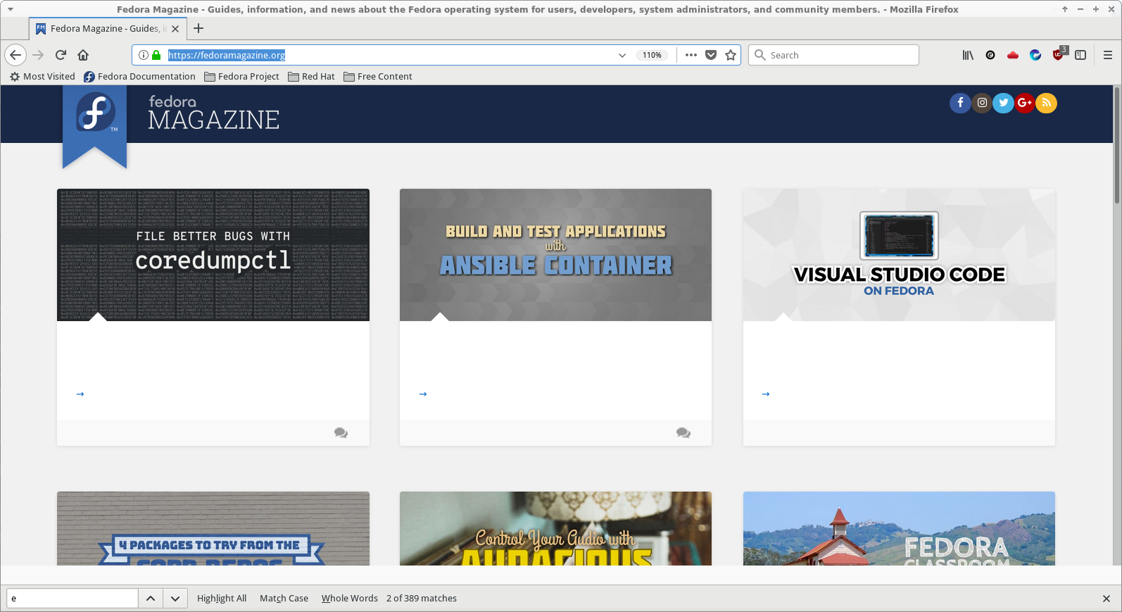 Firefox Quantum, text missing