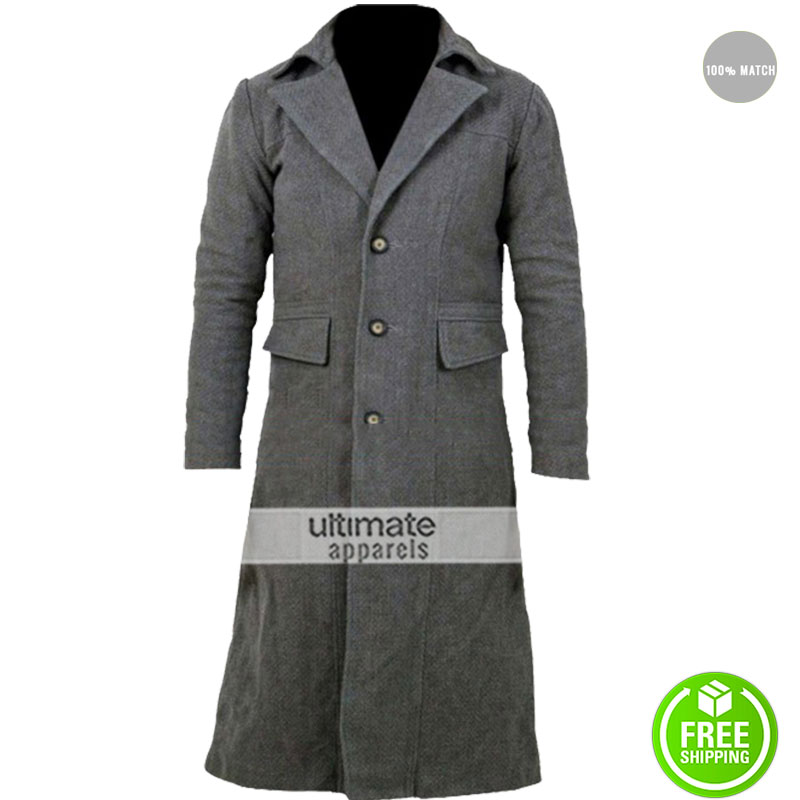 Bloodborne Game Hunter Grey Long Coat