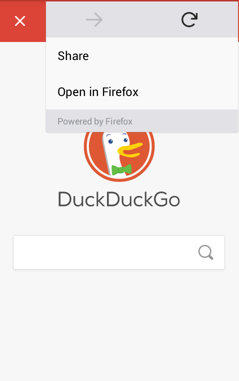 The "Add to Firefox" mini-browser