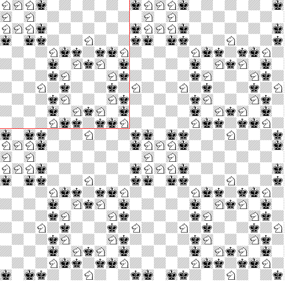 Infinite Chess Pattern