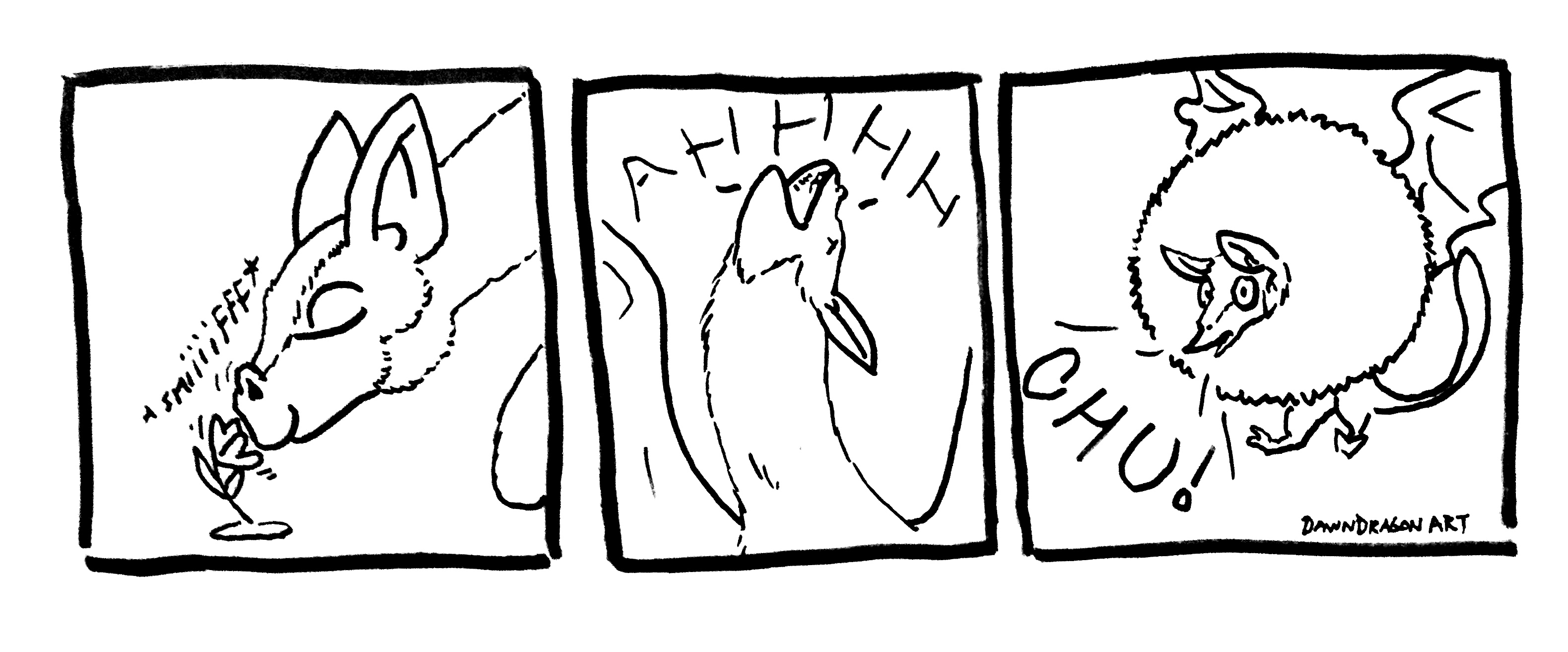 floof sneeze MHW comic