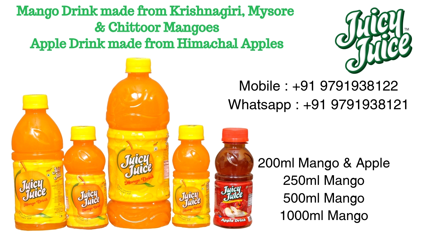 Mango Drink from Dharmapuri, Tamilnadu