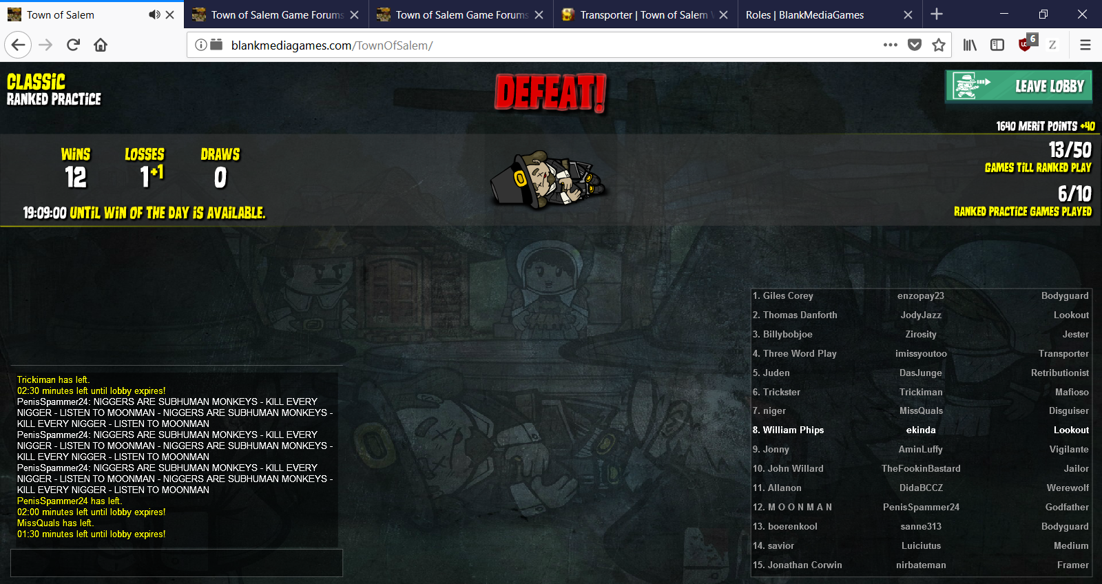 ToS report
