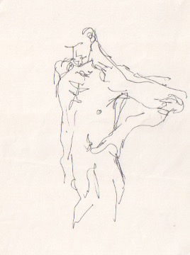 Bec Garland life drawing sample 4