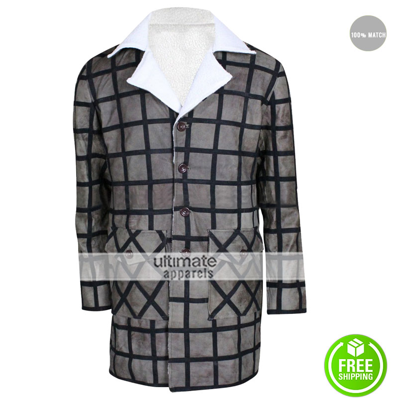 Jamie Foxx Django Unchained Movie Fur Coat