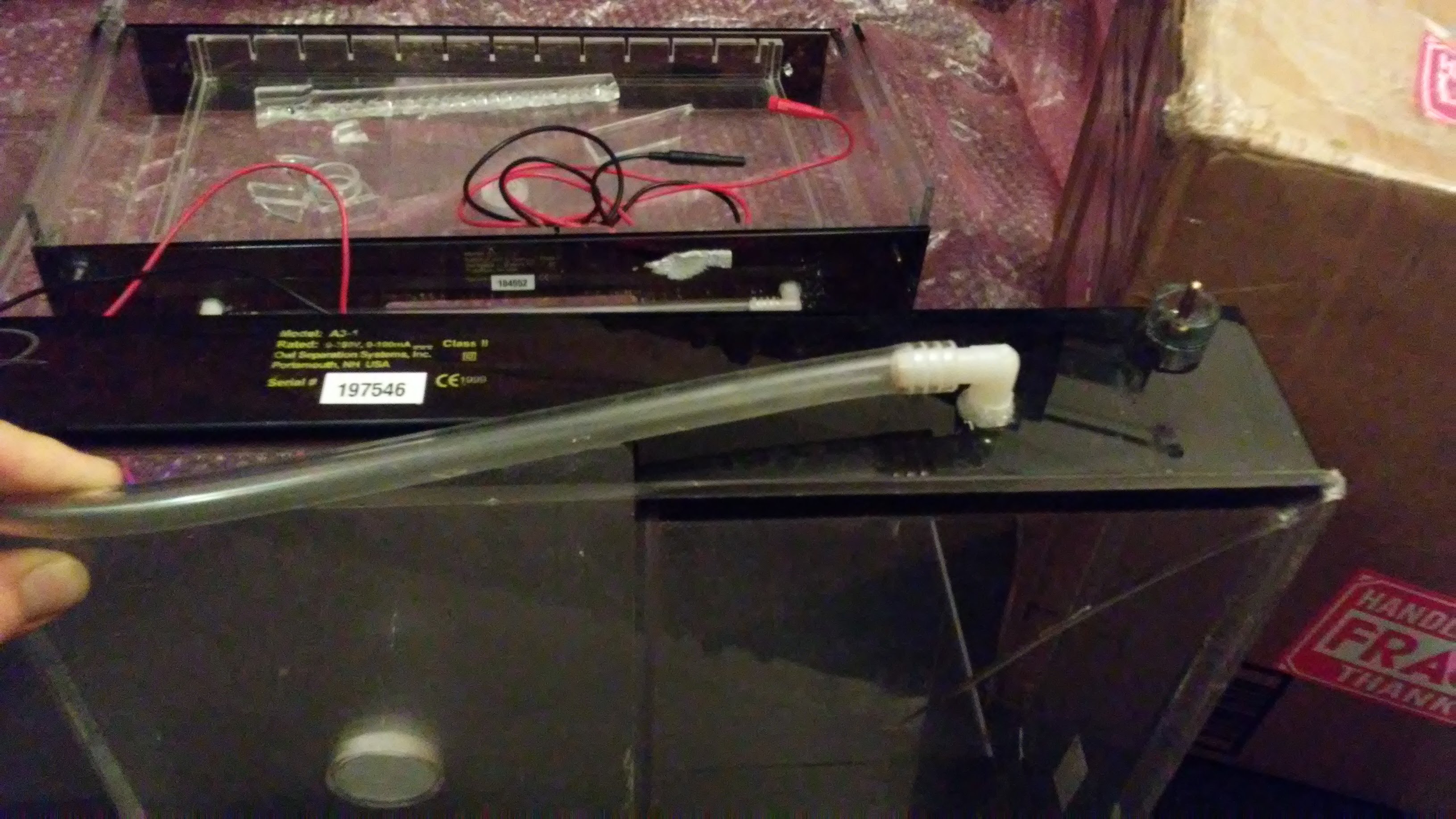 Serial Numbers and Cracked Tanks/Lids/Tray