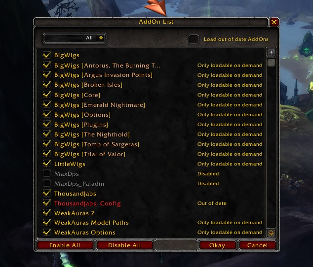 Config out of date