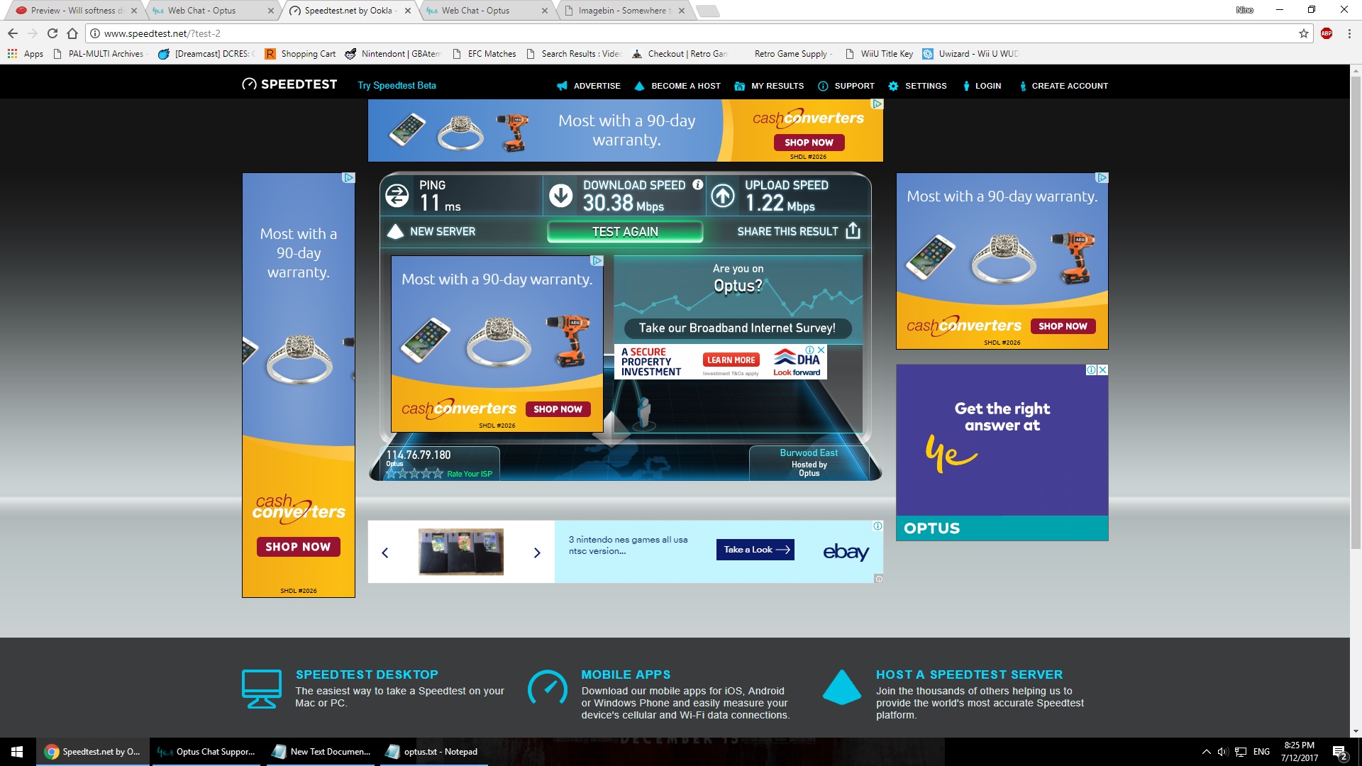 SPEED TEST