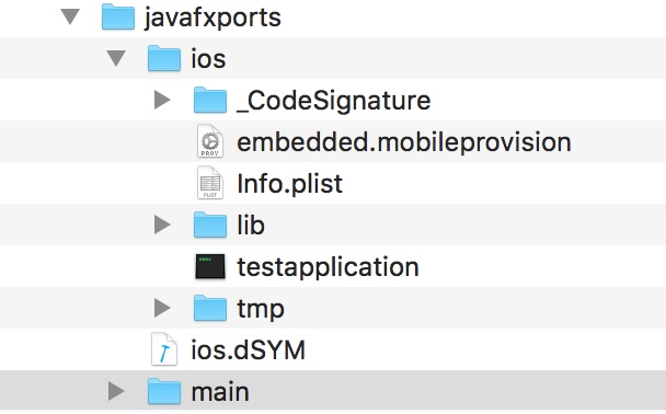 jfxmobile-maven-plugin target