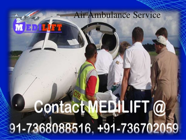 Hire Trusted and Low Fare Air Ambulance Service in Bhopal with Medical Team
