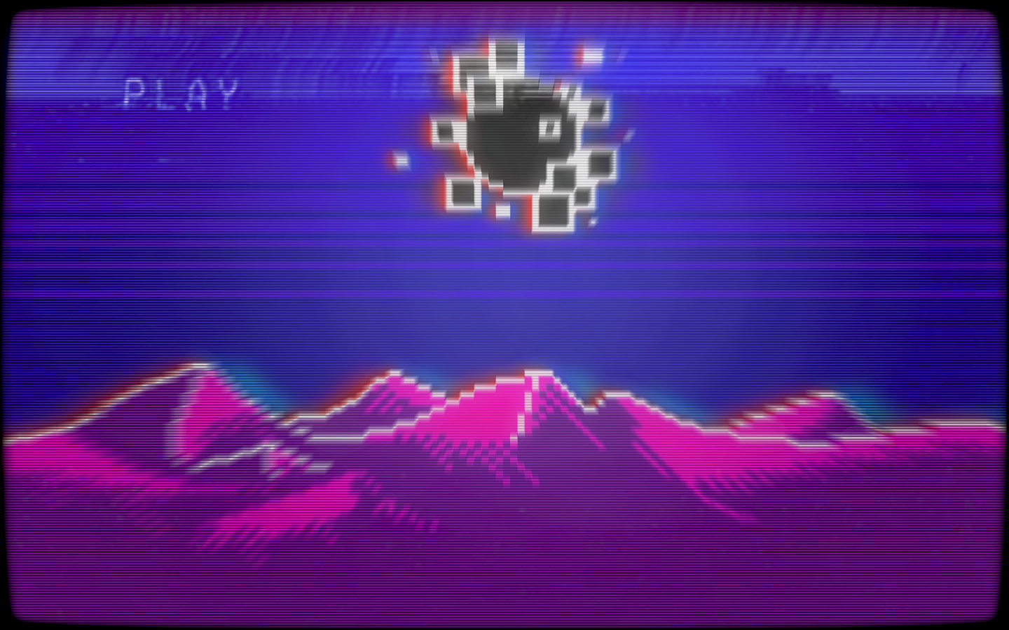 Vapourwave Desktop Background I Made
