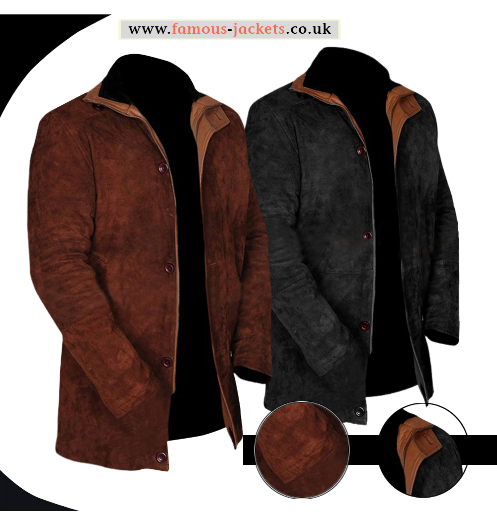 Walt Longmire Sheriff Robert Taylor Black/Brown Coat