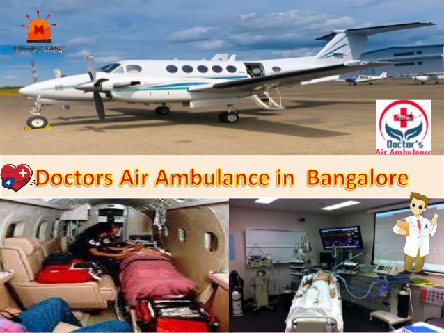 Doctors Air Ambulance Services in Bangalore with ICU Capability