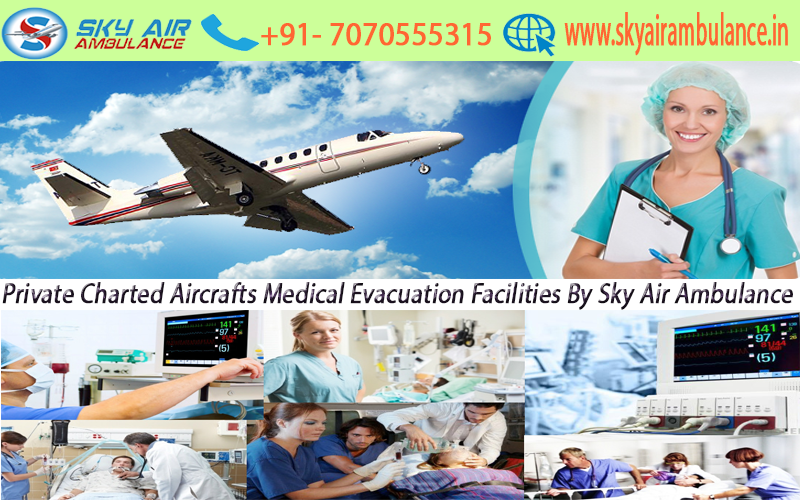 Easy Call Booking with reliable, responsible and transparent services by Sky Air Ambulance Patna
