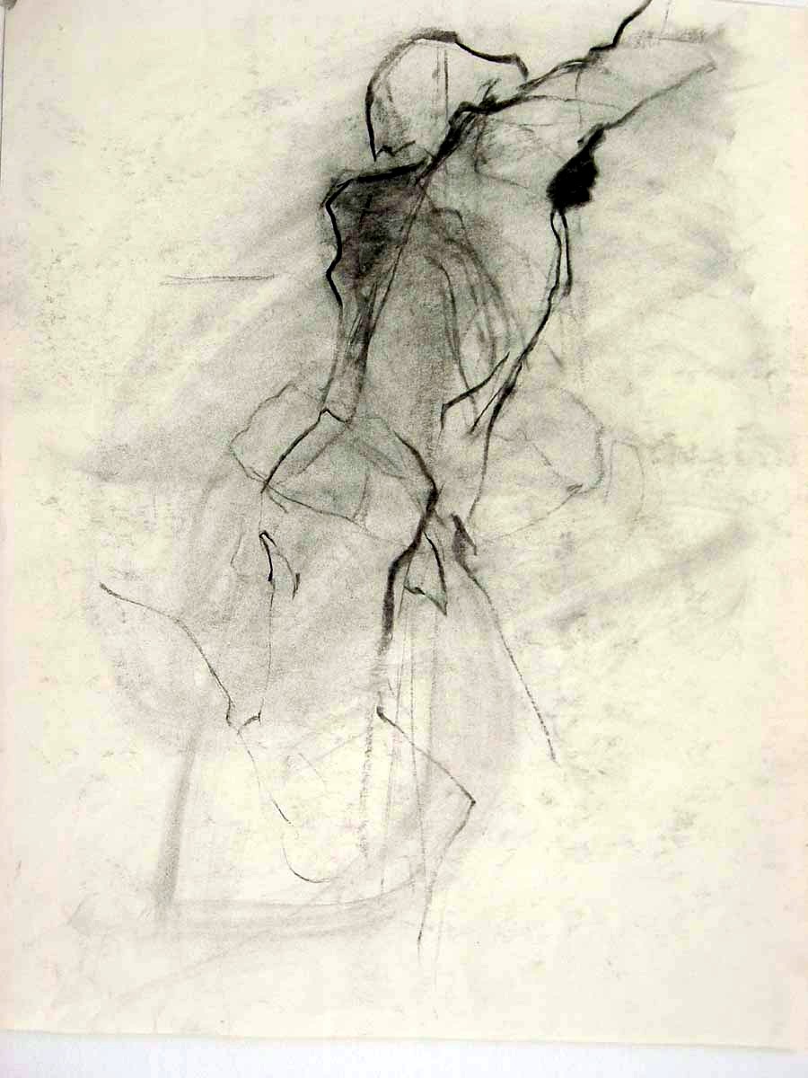 Man leaping