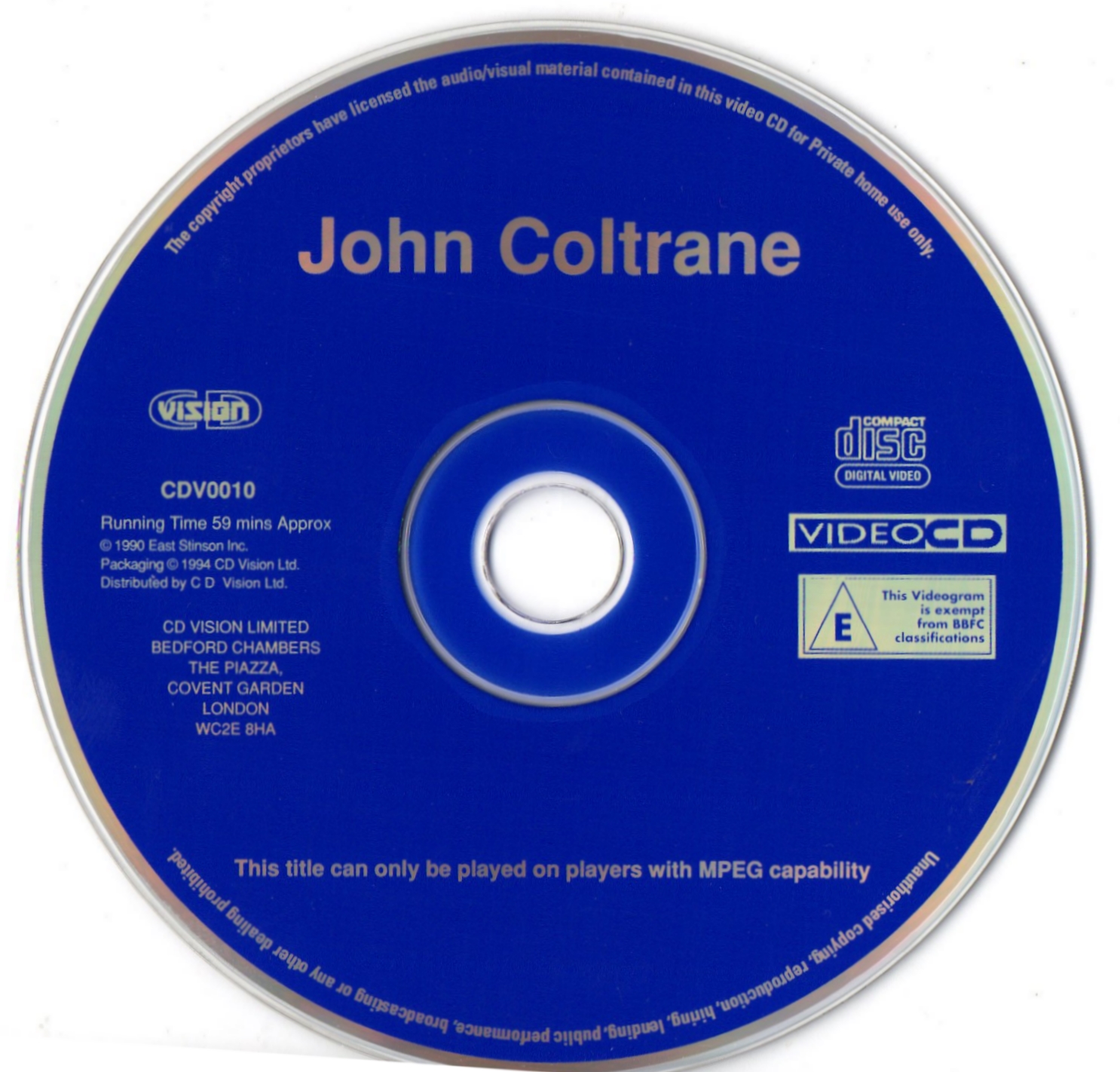 VIDEO CD example