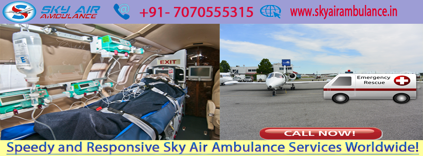 Get Most Appropriate Air Ambulance in Patna for Your Loved One