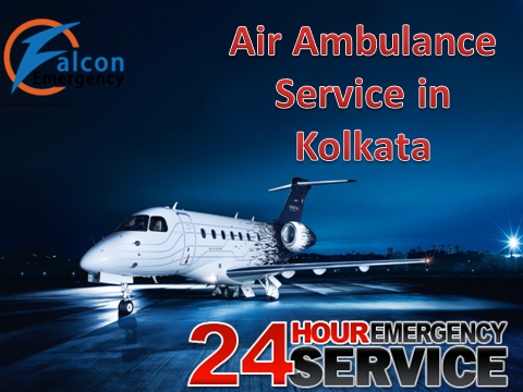 Get ICU Facilities Air Ambulance in Kolkata by Falcon Emergency