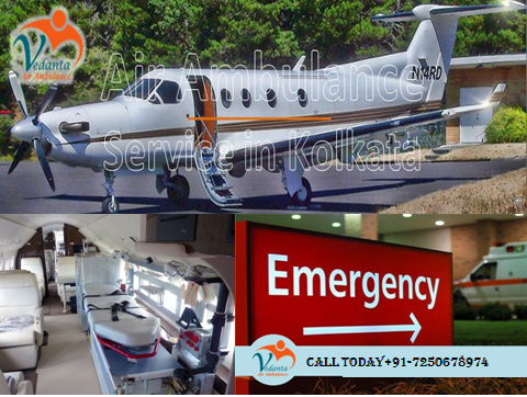 Get Safe and Trusted Air Ambulance service in Kolkata at Minimum Fare