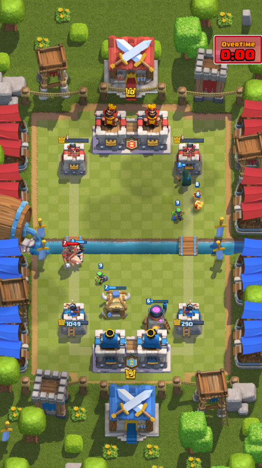 Clash Royale lucky ending