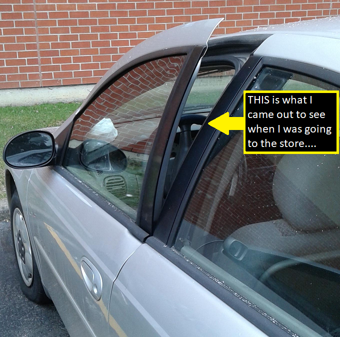 Alarmed Car Broken into twice in 4 days