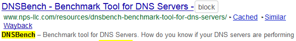Azazello's externalized Google Search menu