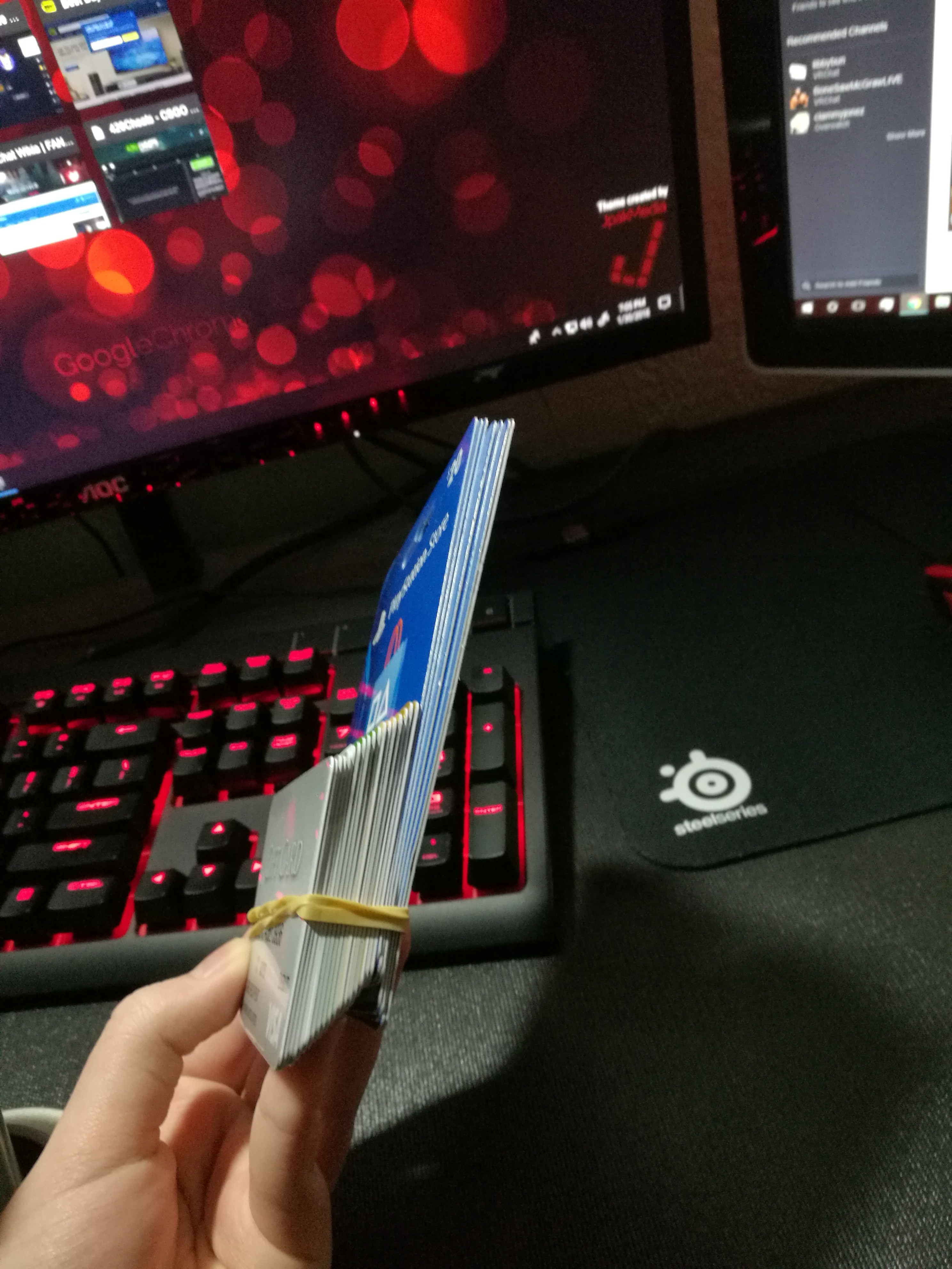 Ignore the shit quality for some reason.